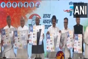 Haryana Congress Manifesto: ہریانہ میں کانگریس کا بڑا وعدہ، 25 لاکھ تک مفت علاج، 500 روپئے میں سلینڈر، خواتین کو ہرماہ 2000 دینے کا اعلان