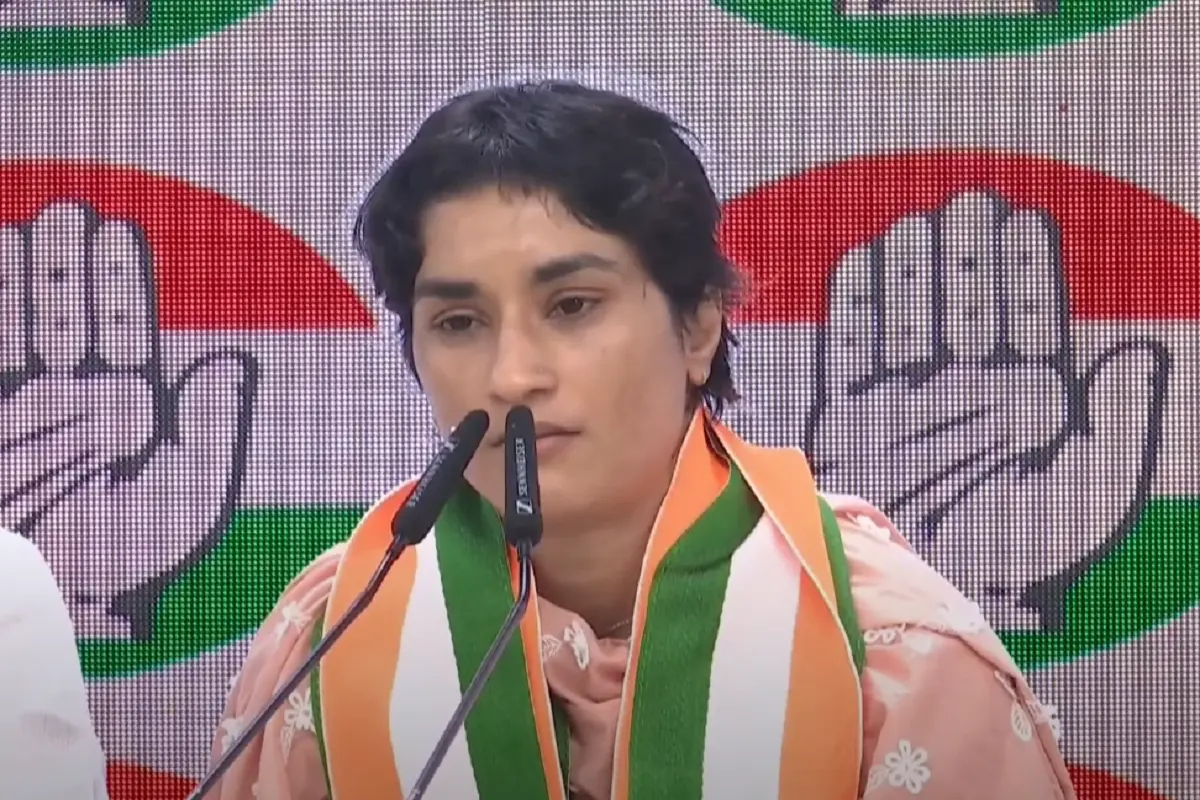 Vinesh Phogat first reaction after joining Congress Party: کانگریس میں شامل ہوتے ہی ونیش پھوگاٹ نے دیا بڑا بیان، بی جے پی آئی ٹی سیل کو دکھایا آئینہ