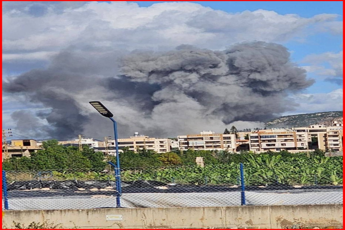 Israel Air Strikes On Lebanon: حزب اللہ کے سربراہ کی تقریر ختم ہوتے ہی اسرائیل کی جانب سے کی گئی بمباری ، جانئے آئی ڈی ایف نے کیا کہا؟