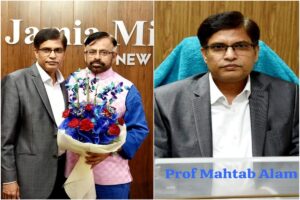 Prof. Mehtab Alam Rizvi took charge of the registrar of JMI: پروفیسرمہتاب رضوی نے جامعہ ملیہ اسلامیہ کے کارگزار رجسٹرارکا چارج سنبھالا، نظم ونسق اوراعلیٰ تعلیمی ماحول کو ترجیح قرار دیا