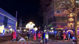 German Christmas Market Car Attack: جرمنی میں دردناک حادثہ، تیز رفتار گاڑی نے کئی لوگوں کچل دیا، 2 ہلاک، 60 سےزائد افراد زخمی