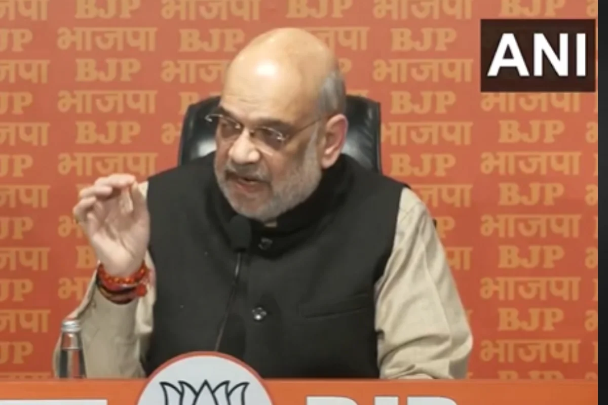 Amit Shah Press Conference: پریس کانفرنس کے دوران وزیر داخلہ امت شاہ نے کہا- حقائق کو توڑ مروڑ کر کیا گیا پیش، بابا صاحب مخالف پارٹی ہے کانگریس