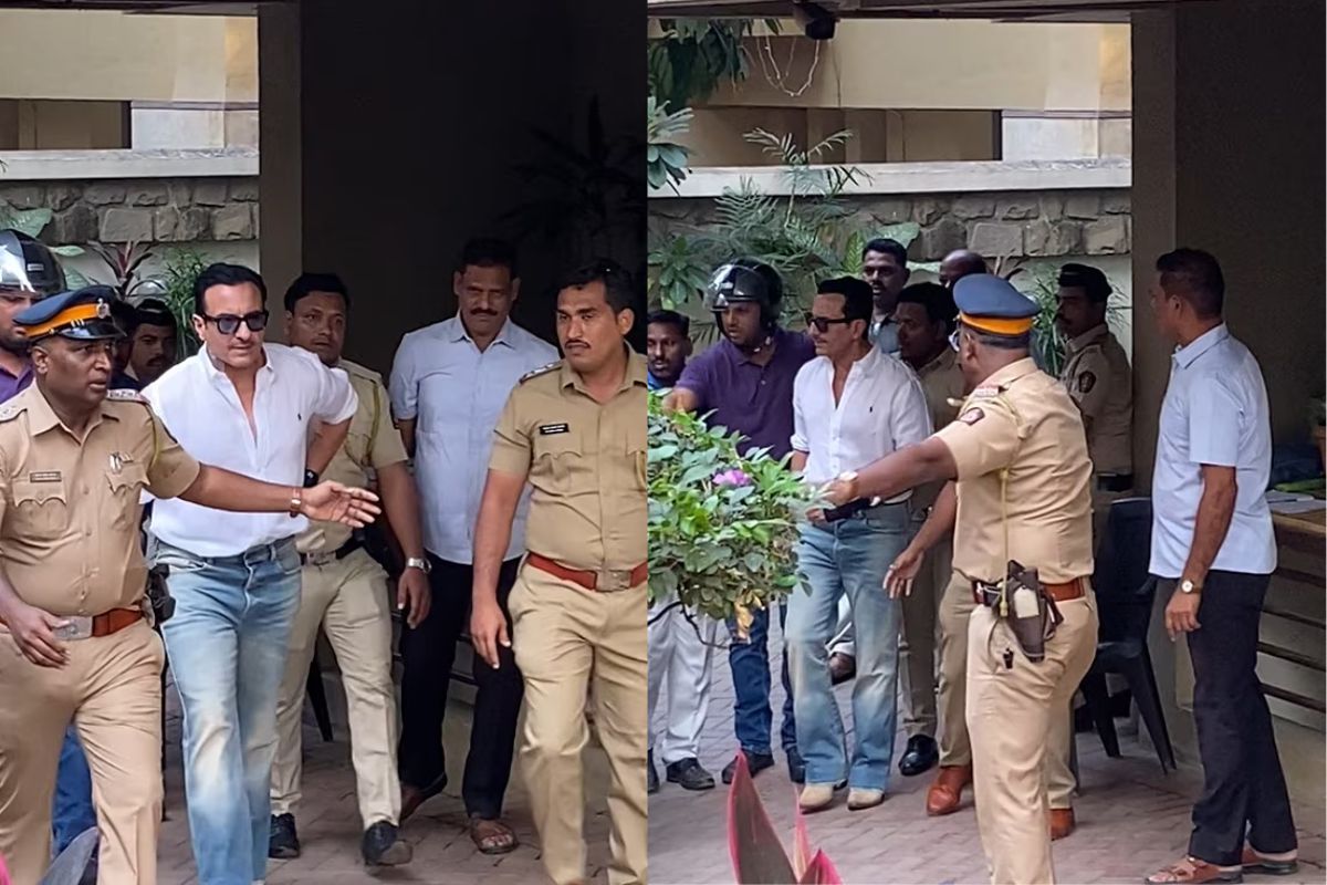 Saif Ali Khan Discharged: ہسپتال سے ڈسچارج سیف علی خان، پہلی جھلک آئی سامنے