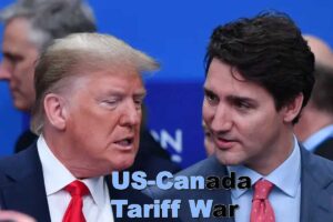 US-Canada Tariff War: کینیڈا کا ٹرمپ کی ٹیرف پر ایکشن وار ، ٹروڈو نے امریکہ کو  دیابڑا جھٹکا