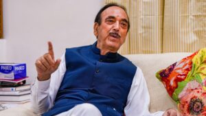 Ghulam Nabi Azad: سی ای سی گیانیش کمار پر غلام نبی آزاد کا بیان، اپوزیشن کا دوبارہ انتخابات کا مطالبہ غلط نہیں Ghulam Nabi Azad: سی ای سی گیانیش کمار پر غلام نبی آزاد کا بیان، اپوزیشن کا دوبارہ انتخابات کا مطالبہ غلط نہیں