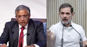 Rahul Gandhi Vote Theft Allegations: ’گیانیش کمار فوری استعفیٰ دیں، سی ای سی کے بچانے میں مصروف حکومت‘، راہل گاندھی نے پریس کانفرنس میں چیف الیکشن کمشنر پر لگائے سنگین الزامات Rahul Gandhi Vote Theft Allegations: ’گیانیش کمار فوری استعفیٰ دیں، سی ای سی کے بچانے میں مصروف حکومت‘، راہل گاندھی نے پریس کانفرنس میں چیف الیکشن کمشنر پر لگائے سنگین الزامات