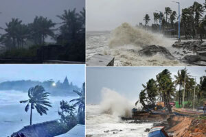 Cyclone ‘Arnab’: آندھرا پردیش سے ٹکرایا سمندری طوفان ’ارنَب‘، 135 کلومیٹر فی گھنٹہ کی رفتار سے چلیں ہوائیں، 50 ٹرینیں اور 21 پروازیں منسوخ Cyclone ‘Arnab’: آندھرا پردیش سے ٹکرایا سمندری طوفان ’ارنَب‘، 135 کلومیٹر فی گھنٹہ کی رفتار سے چلیں ہوائیں، 50 ٹرینیں اور 21 پروازیں منسوخ