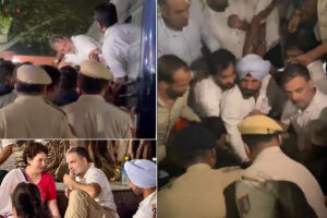 Rahul Gandhi and Priyanka Detained: ووٹ چوری کے الزامات پر اپوزیشن کا احتجاج، راہل اور پرینکا گاندھی کو پولیس نے حراست میں لیا Rahul Gandhi and Priyanka Detained: ووٹ چوری کے الزامات پر اپوزیشن کا احتجاج، راہل اور پرینکا گاندھی کو پولیس نے حراست میں لیا